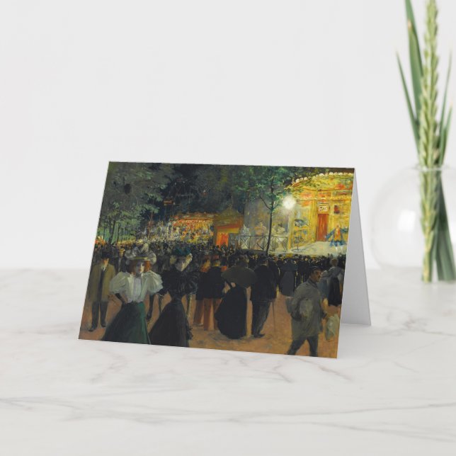 Cartão La Fête Foraine | Louis Abel-Truchet (Frente)