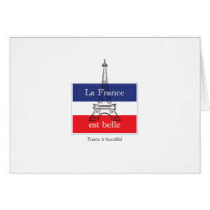 Cartão La France est Belle