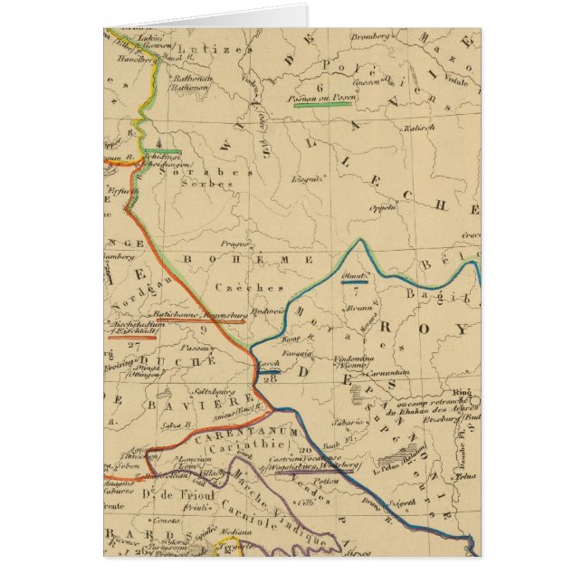 Cartão La Germanie 511 a 741 (Frente)