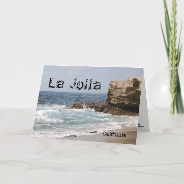 Cartão La Jolla, Califórnia (Frente)