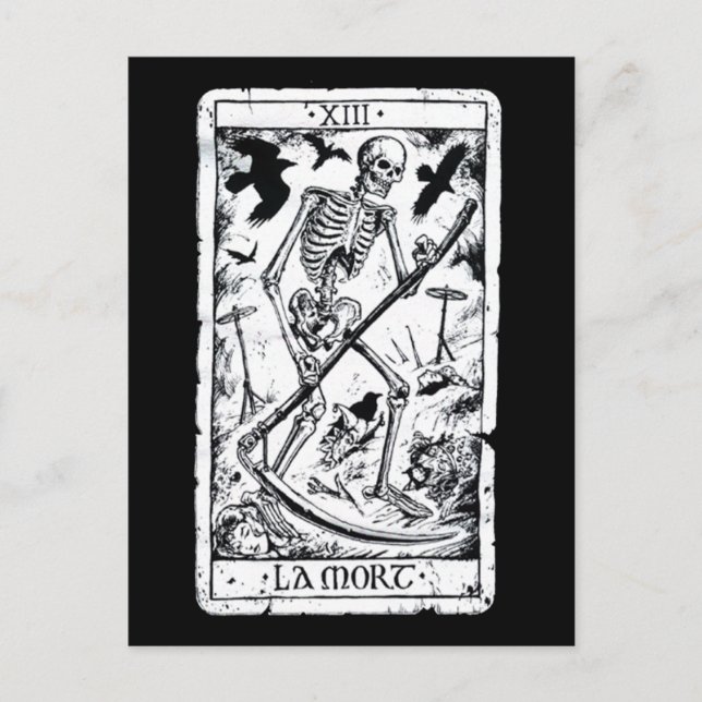 Cartão La Mort Tarot (Frente)