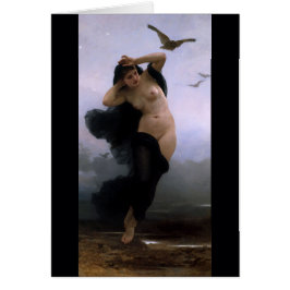 Cartão La Nuit William-Adolphe Bouguereau