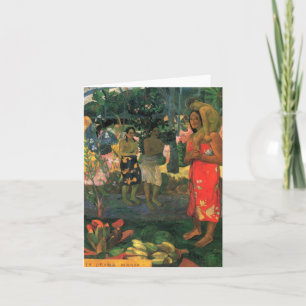 Cartão 'La Orana Maria' - Paul Gauguin Card