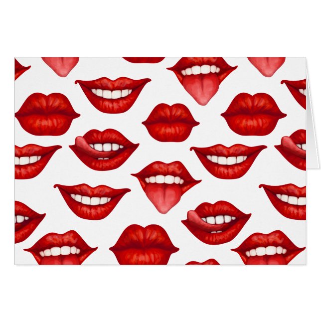 Cartão Lábios (Frente Horizontal)