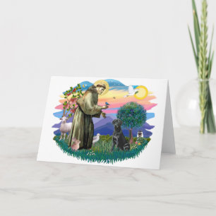 Cartão Labrador Retriever (preto)