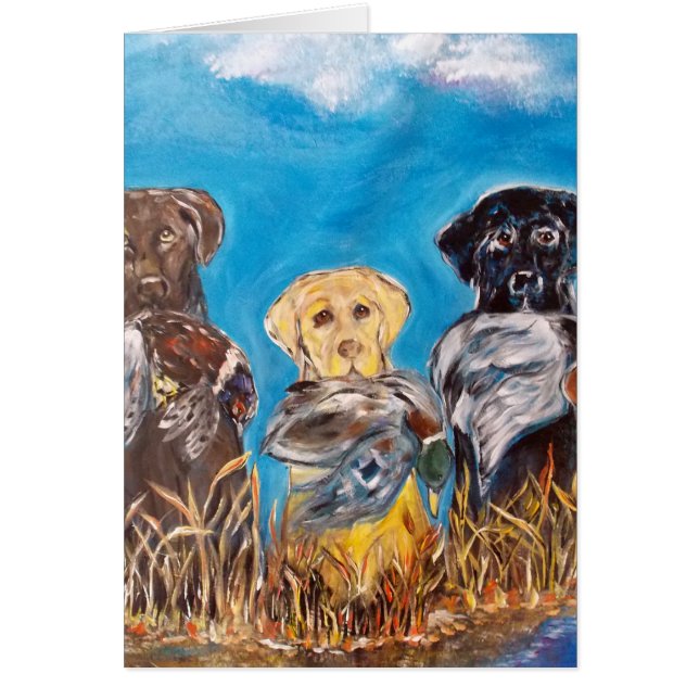 CARTÃO LABRADORES RETRIEVERS (Frente)