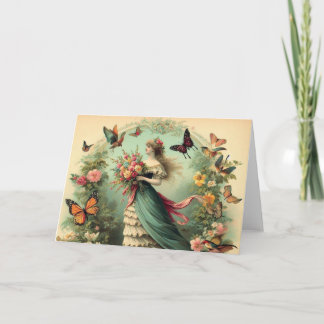 Cartão Lace vitoriano