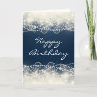 Laço abstrato elegante e feliz aniversario das