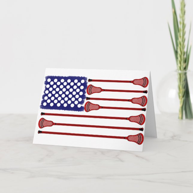 Cartão Lacrosse AmericasGame (Frente)