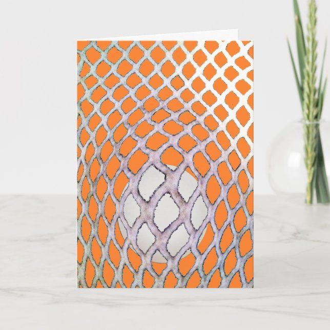 Cartão Lacrosse Birthday (Frente)