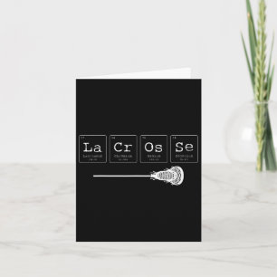 Cartão Lacrosse - Mesa Periódica De Elementos Química 1