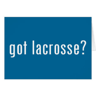 Cartão lacrosse obtido?