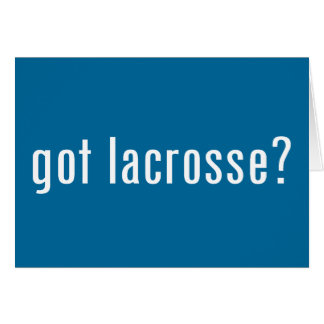 Cartão lacrosse obtido?