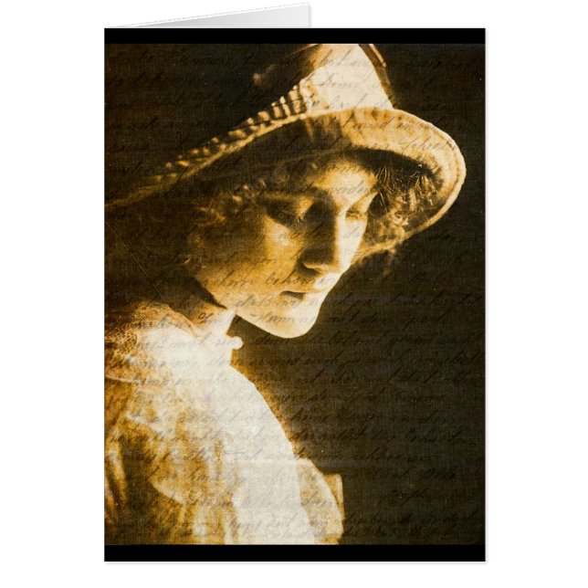 Cartão Lady Art (Frente)