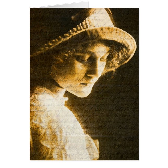 Cartão Lady Art (Frente)