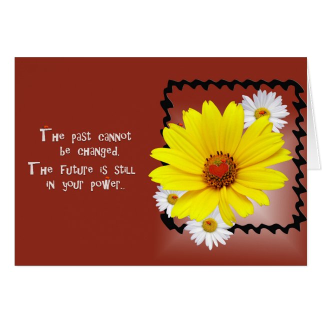 Cartão Lady Bug (Frente Horizontal)