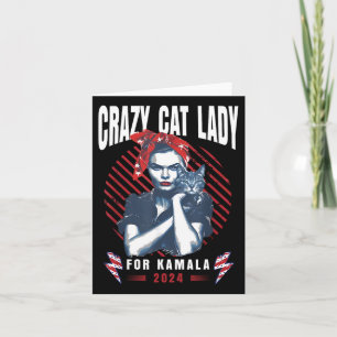 Cartão Lady Cat Para Kamala Gato Sem Fios Lady Kamala Har