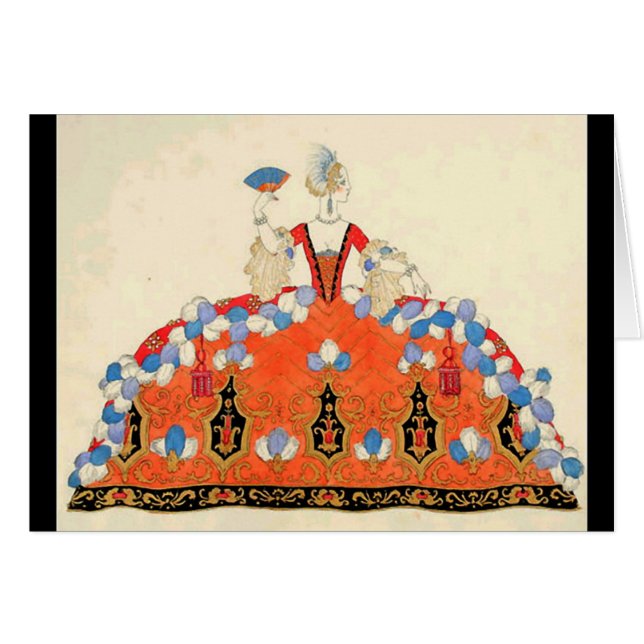 CARTÃO LADY ORANGE FASHION DESIGNER MAKEUP ARTISTA (Frente Horizontal)