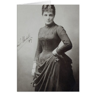 Cartão Lady Randolph Churchill