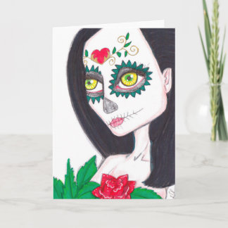 Cartão Lady Rosa