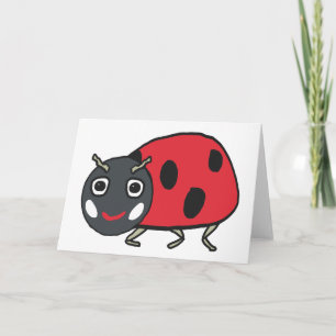 Cartão Ladybird Ladybug