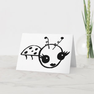 Cartão Ladybug