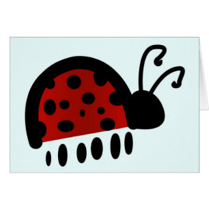 Cartão Ladybug