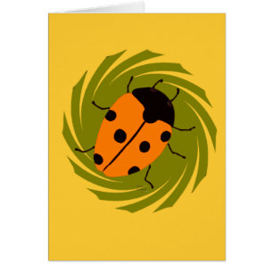 Cartão Ladybugs