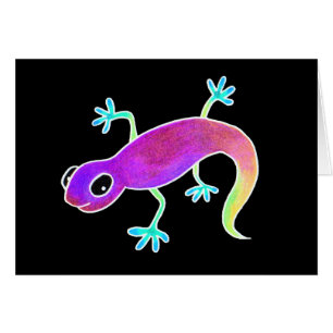 Cartão Lagarto elétrico!