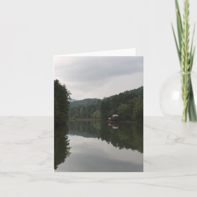 Cartão Lago Burton Notecard (Frente)