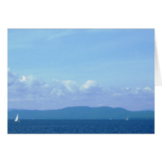 Cartão Lago Champlain