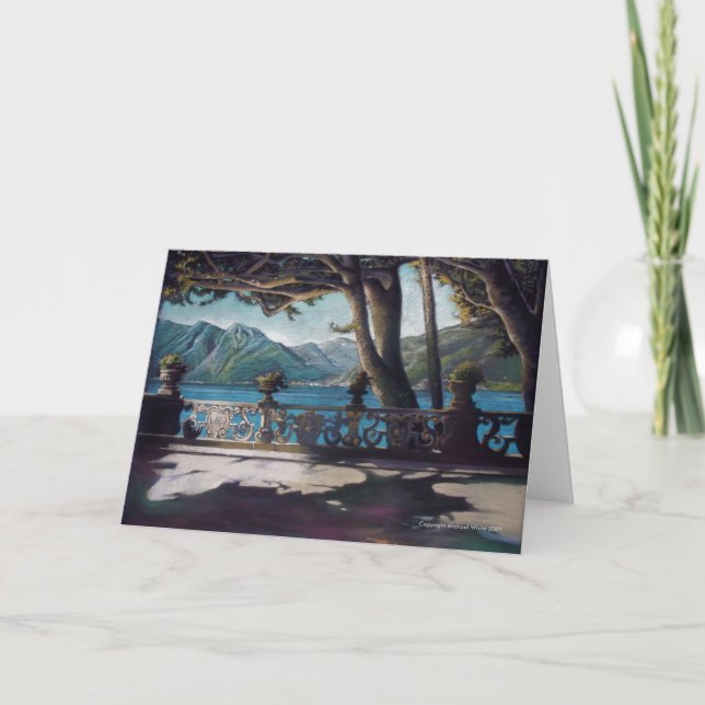 Cartão Lago Como (Frente)