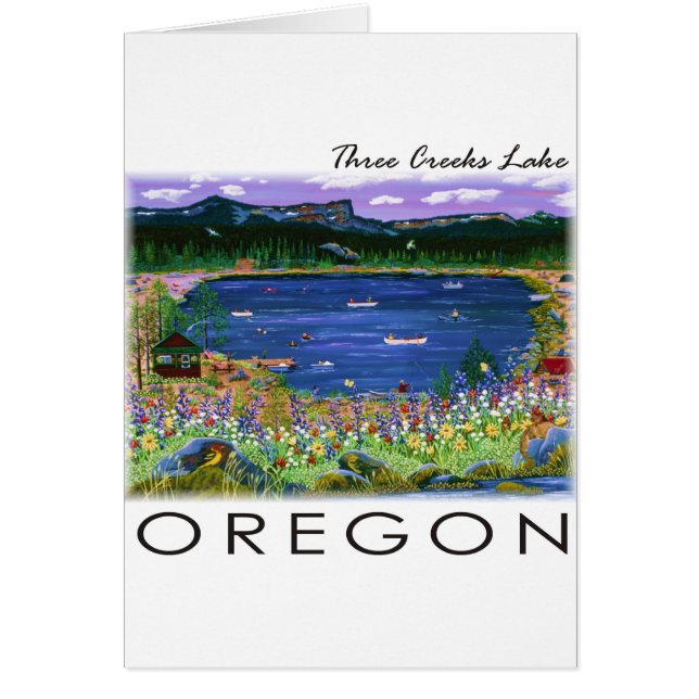 Cartão Lago Creeks (Frente)