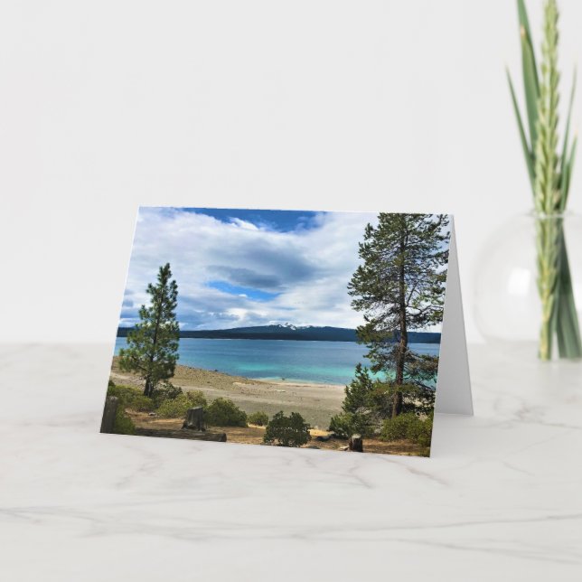 Cartão Lago Crescent, OR (Frente)