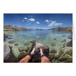 Cartão Lago de Desolação - Serra