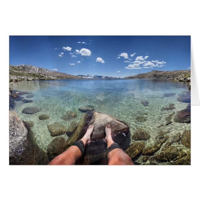 Cartão Lago de Desolação - Serra (Frente Horizontal)