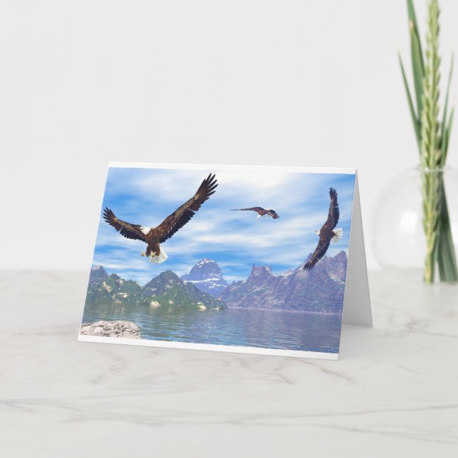 Cartão Lago de Eagles (Frente)