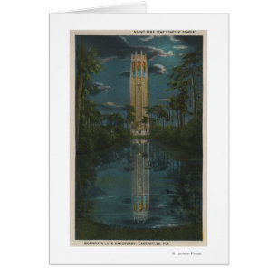 Cartão Lago de Wales, FL - Vista do Monte Lago & Singing