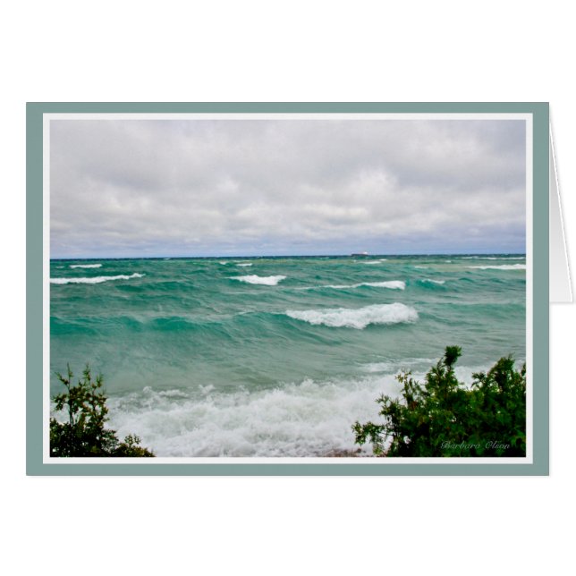 Cartão Lago Huron (Frente Horizontal)
