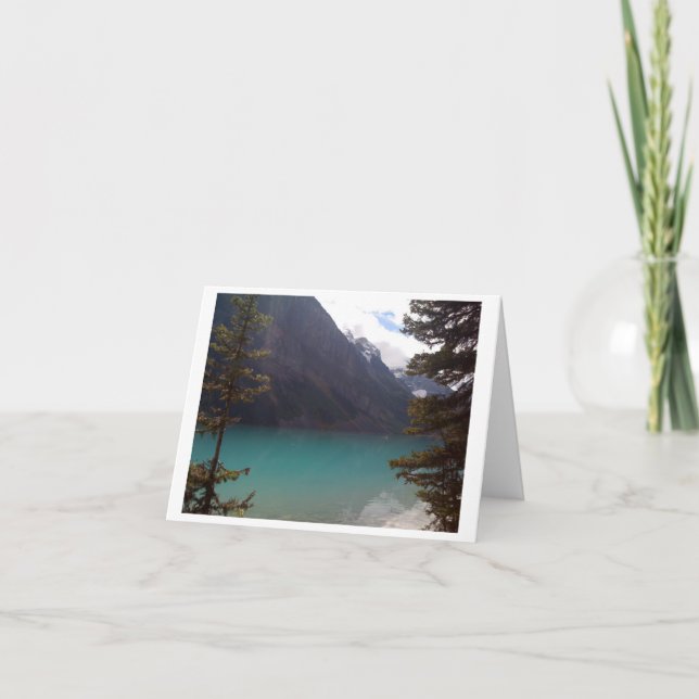 Cartão Lago Louise 1 (Frente)