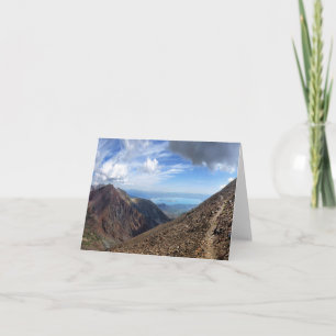 Cartão Lago Mono do Pico Koip - Sierra