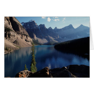 Cartão Lago Moraine Parque Nacional Banff