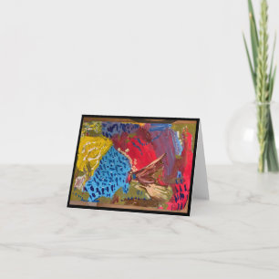 Cartão Lago n Garden em Sunrise