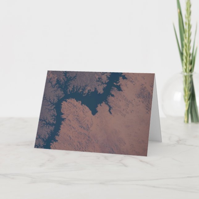 Cartão Lago Nasser (Frente)