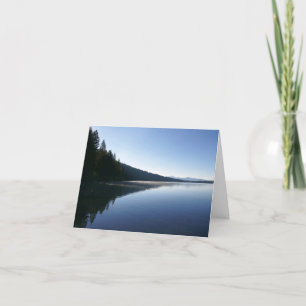 Cartão Lago Phelps II no Parque Nacional Grand Teton