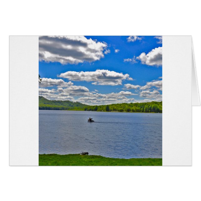 Cartão Lago Relaxing (Frente Horizontal)