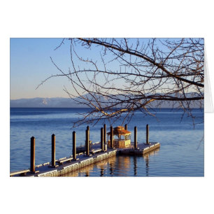 Cartão Lago Tahoe Pier