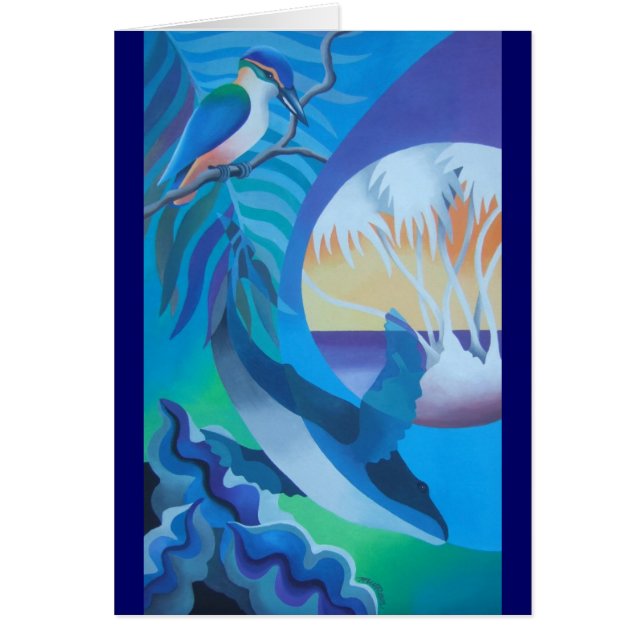 CARTÃO "LAGOA AZUL EU " (Frente)