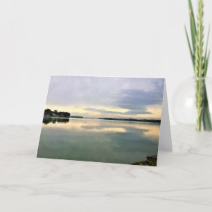 Cartão Lake La Belle, Oconomowoc, Wisconsin