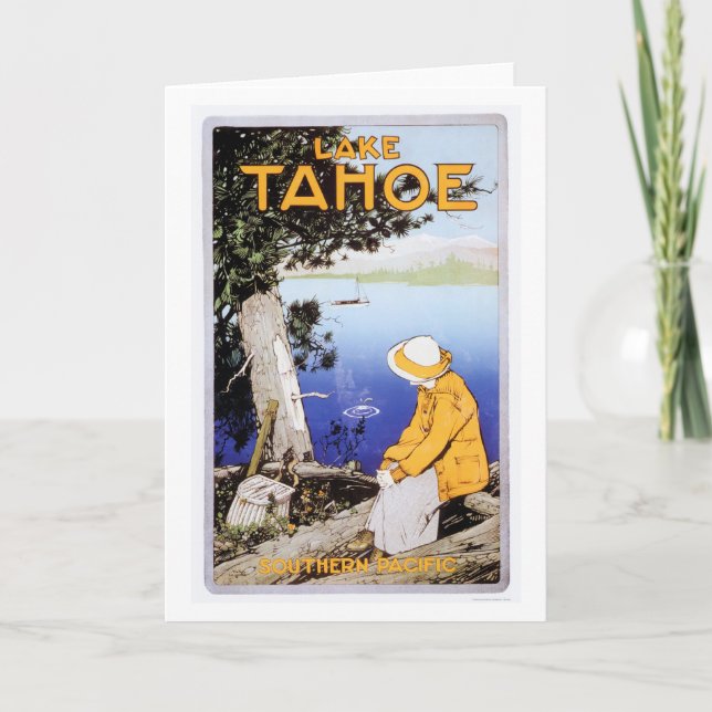 Cartão Lake Tahoe (Frente)